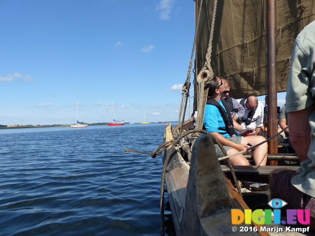 FZ033066 Sailing on viking boat